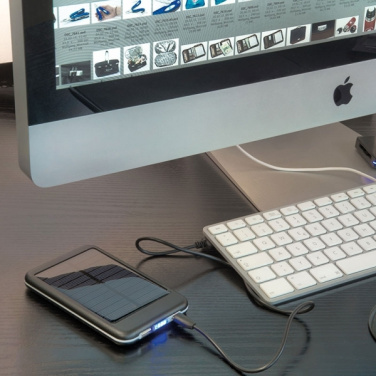 Logotrade Werbegeschenke das Foto: Solar-Powerbank PHILADELPHIA